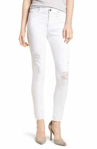 AG The Farrah High Waist Ankle Skinny Jeans