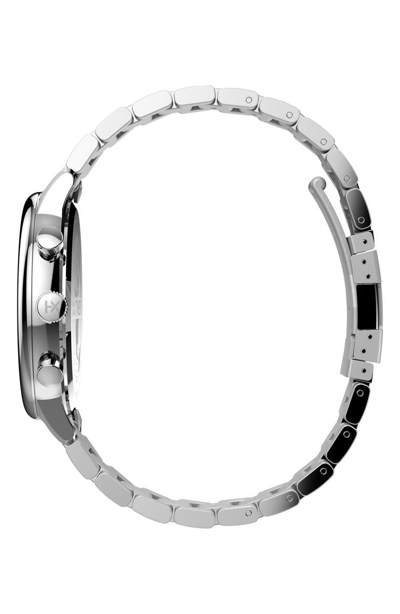Timex<sup>®</sup> Chicago Chronograph Bracelet Watch, 45mm, Alternate, color, Stainless Steel