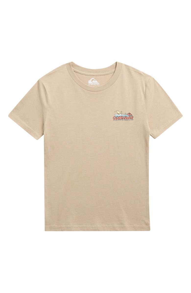 Quiksilver Kids' Dog Wave T-Shirt, Main, color, Seneca Rock