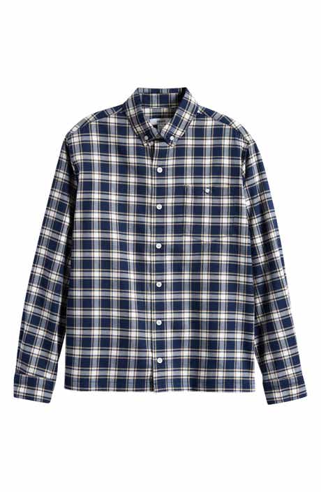 Reiss Kids' Bailes Plaid Button-Up Shirt