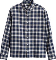 Reiss Kids' Bailes Plaid Button-Up Shirt