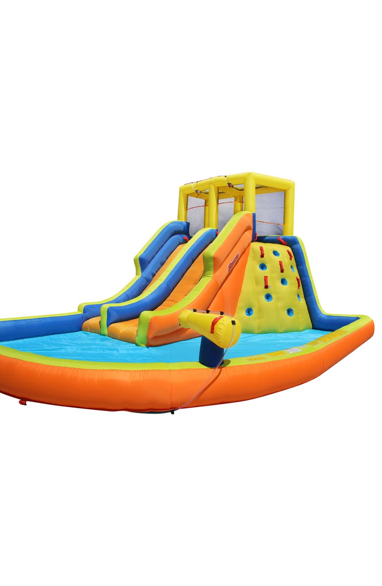 Banzai Double Drench Inflatable Water Park and Splash Slide, Alternate, color,