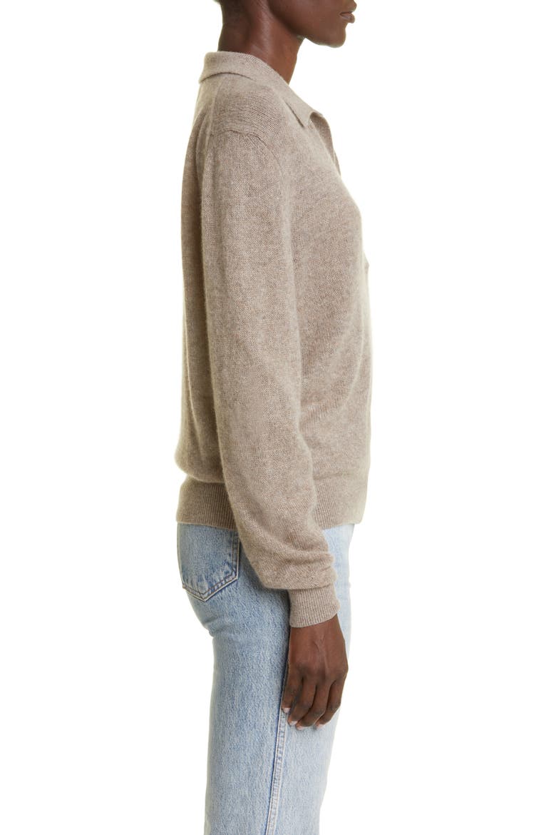 Jo Stretch Cashmere Sweater, Alternate, color, BARLEY