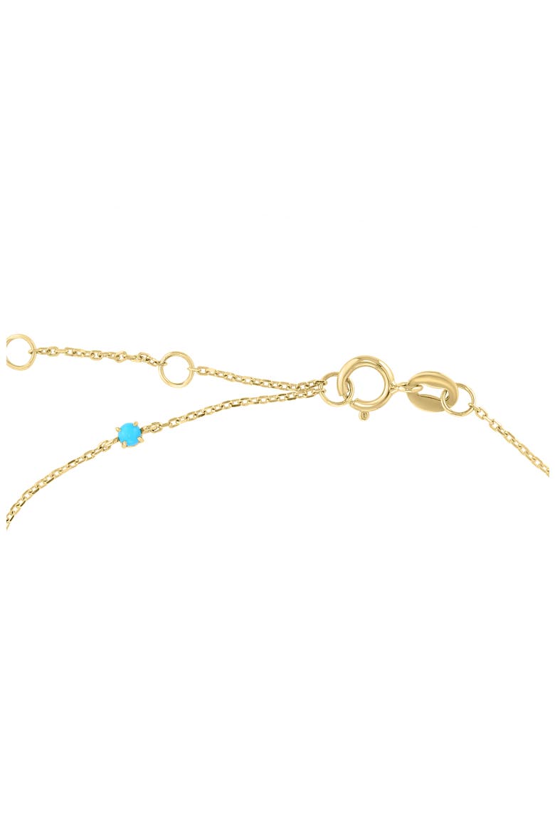 Turquoise Station Bracelet, Alternate, color, BLUE