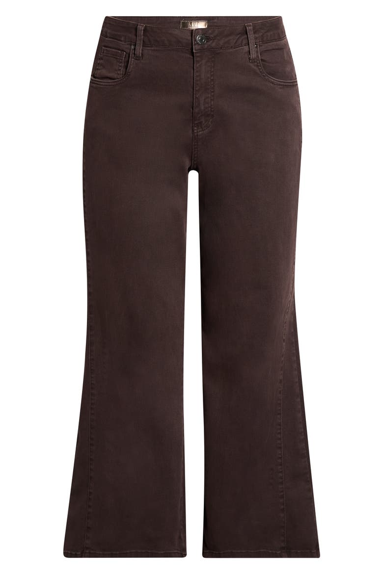 Meg High Waist Wide Leg Jeans, Main, color, CHOCOLATE
