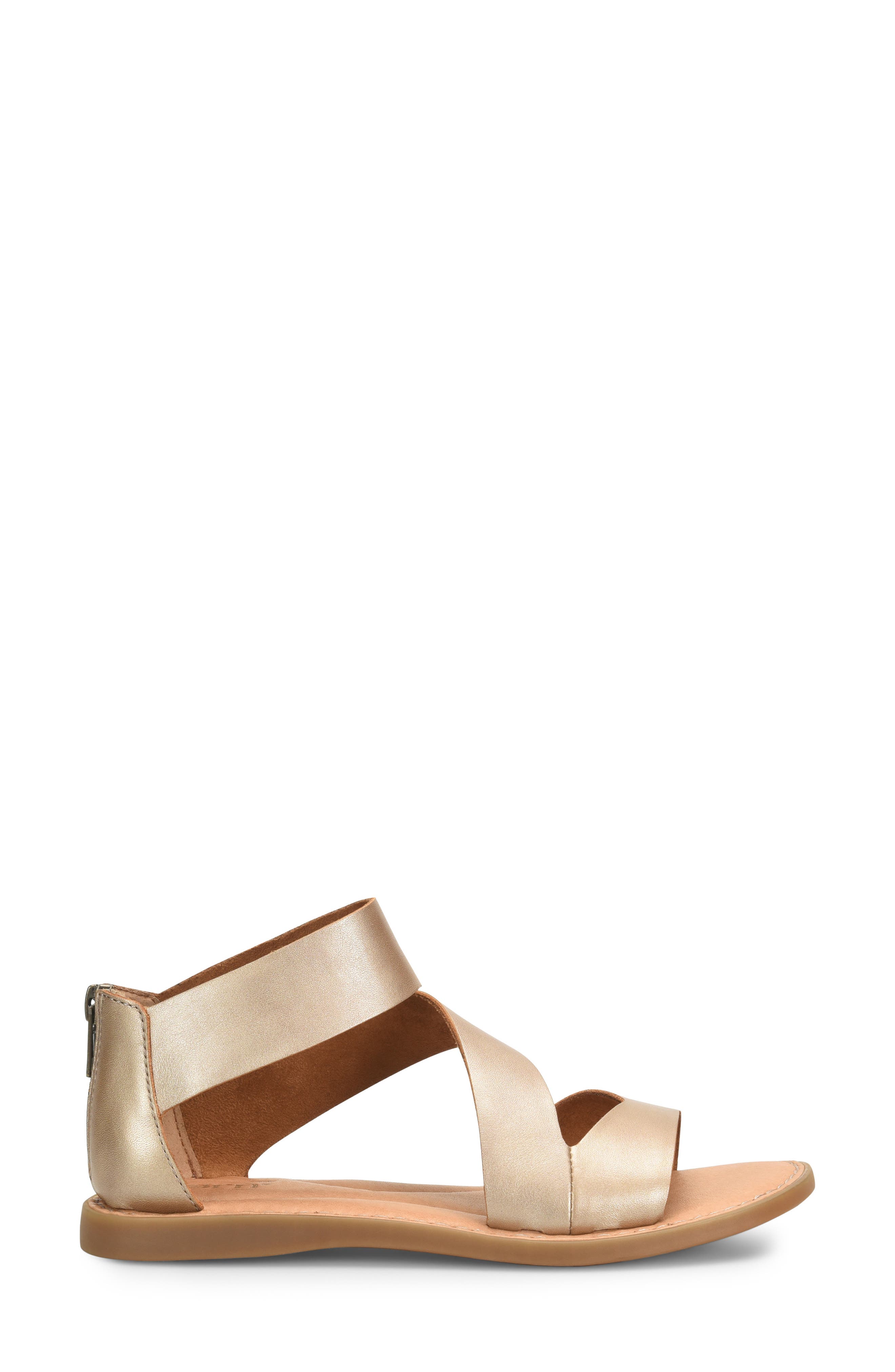 Irie Sandal, Alternate, color, GOLD METALLIC SUEDE