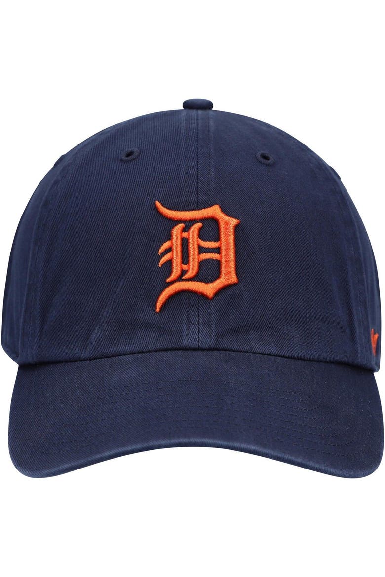 Men's '47 Navy Detroit Tigers Clean Up Adjustable Hat, Alternate, color, Navy