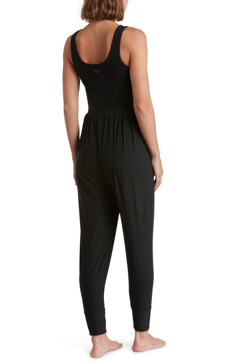 Grow in Comfort Space Dye Maternity Jumpsuit, Alternate, color, DARKEST NIGHT