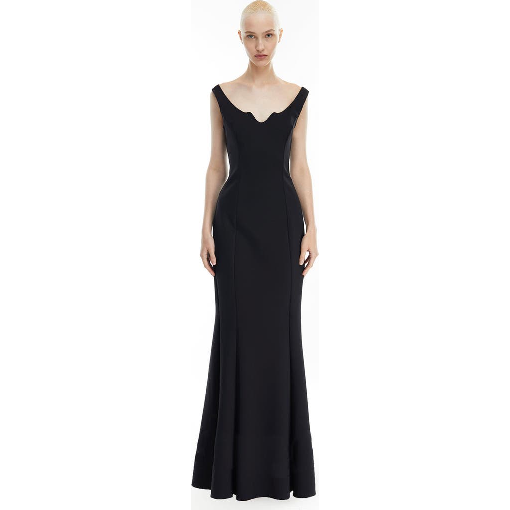 Mother Of All Avery Maxi Sleeveless Dress In Black