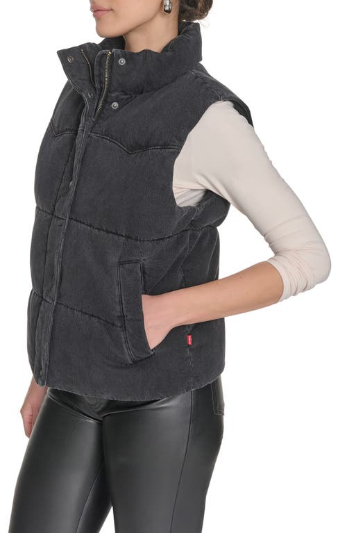 Levi's Western Denim Puffer Vest