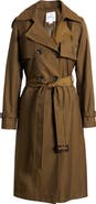 Sam Edelman Double Breasted Belted Trench Coat