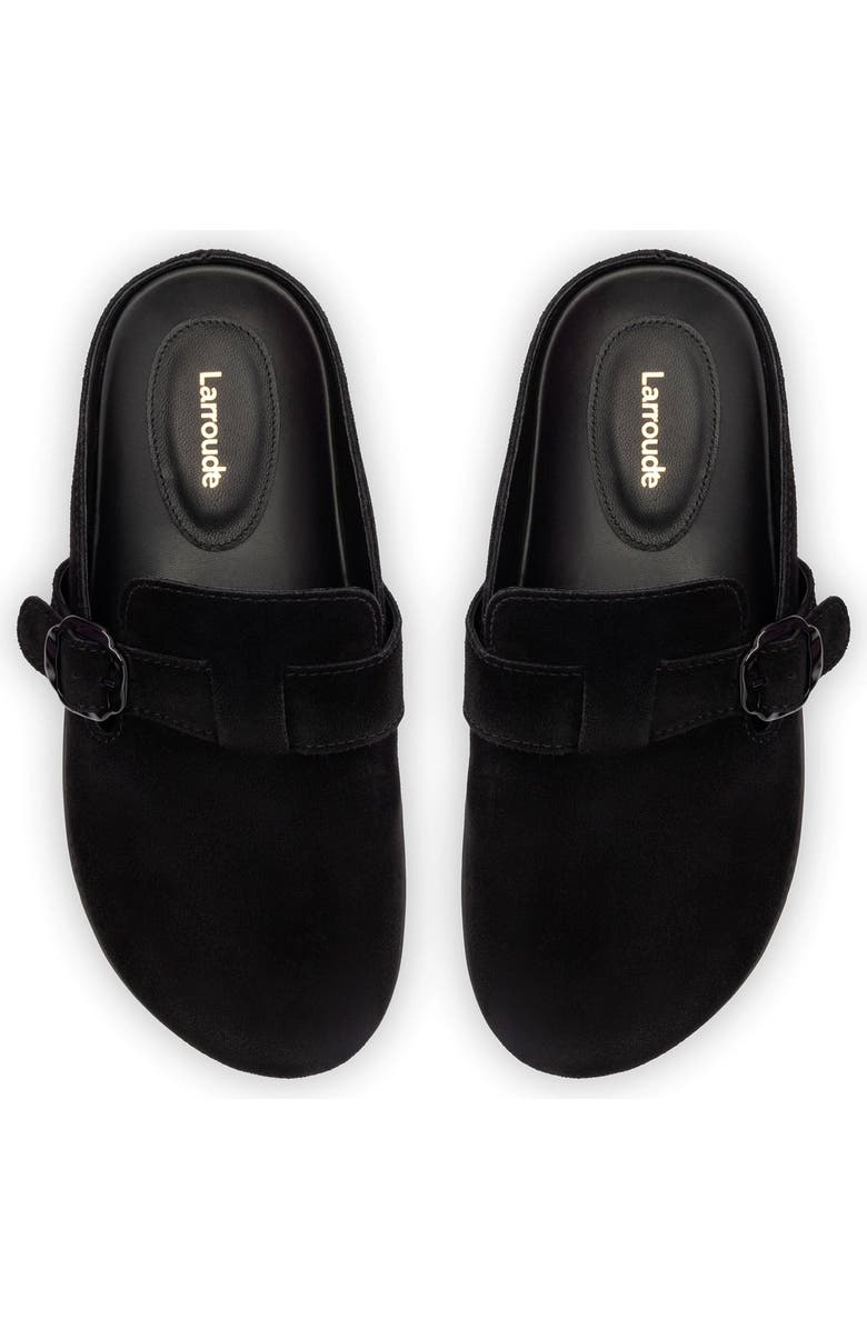 Larroudé Milan Clog, Alternate, color, Black