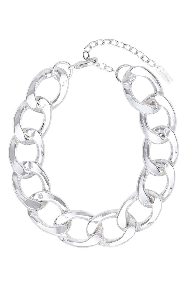 st. Moran Oversize Curb Link Chain Necklace, Main, color,