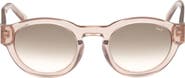 ABERCROMBIE & FITCH 49mm Round Sunglasses