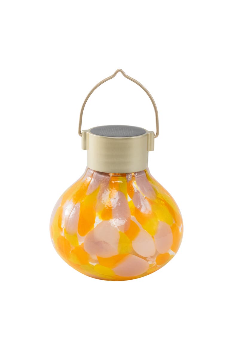 Tea Solar Lanterns Handblown Glass, Main, color, Mai Tai