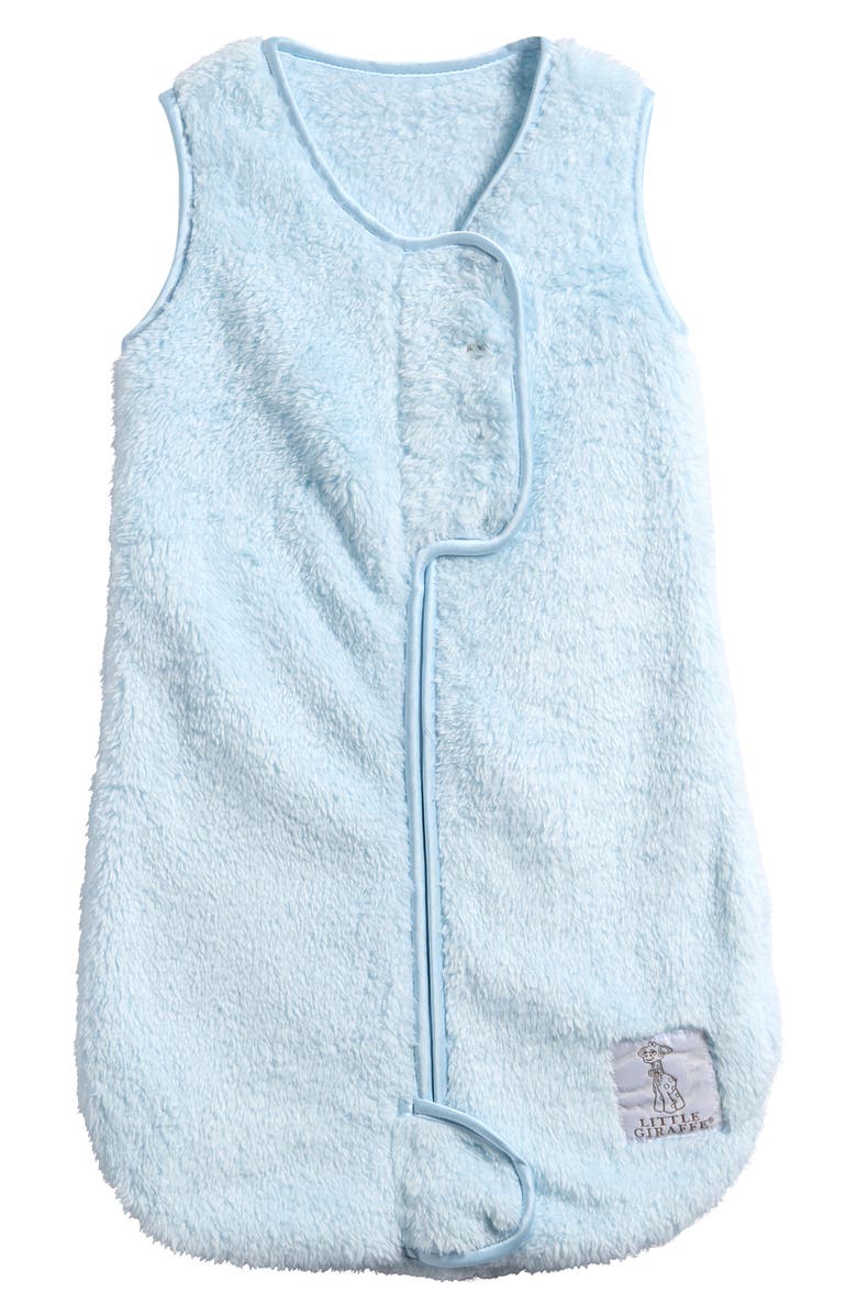 Little Giraffe Fleece Dreamsack, Main, color, Blue