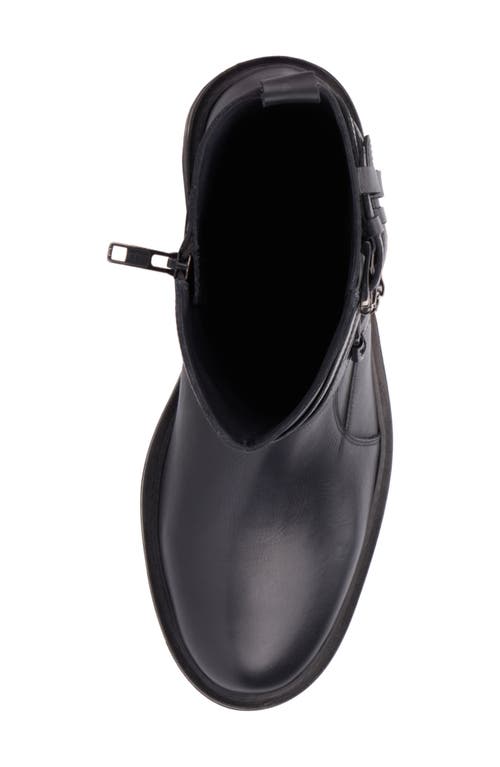 Vintage Foundry Ulan Moto Boot In Black