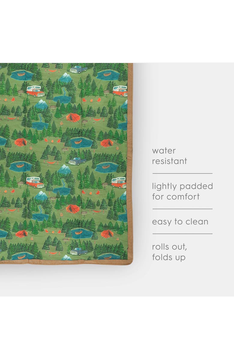 little unicorn 5 x 5 Outdoor Blanket, Alternate, color, Camp