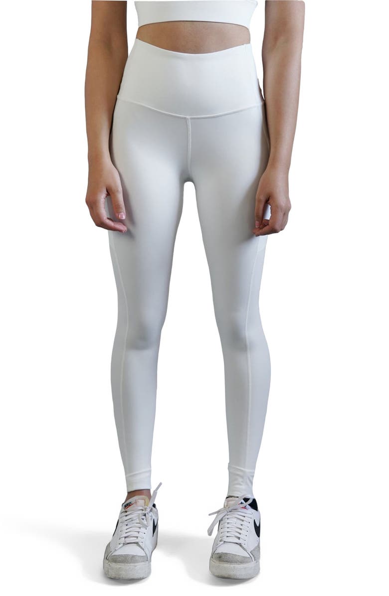 Blvck Whte Legging, Alternate, color, White