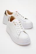 Forever & Always Shoes Paloma Leather Sneaker