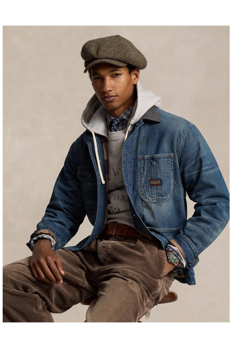 Denim Utility Jacket (Men) | Nordstrom