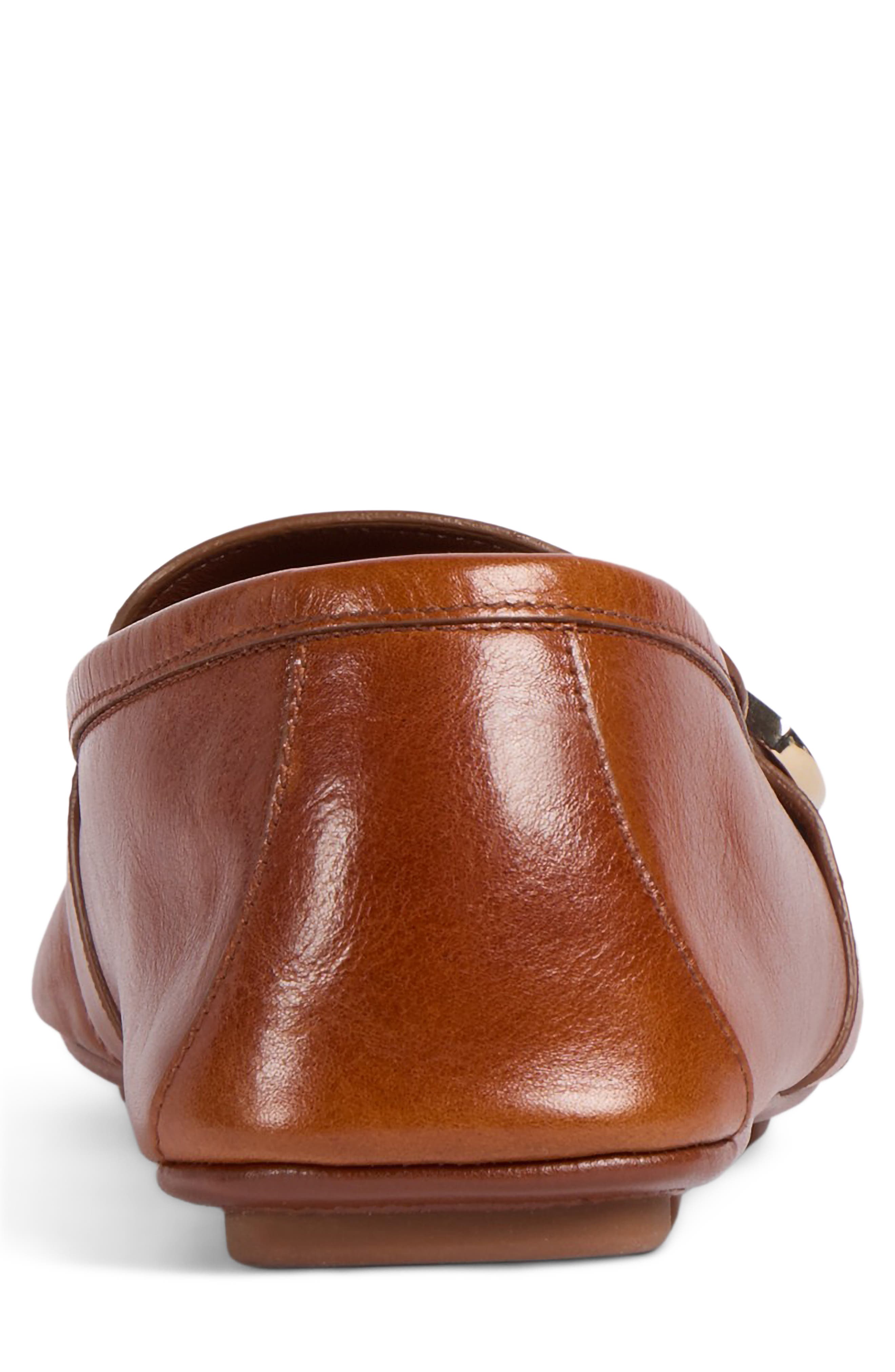 Victor Driving Loafer, Alternate, color, DARK BRANDY