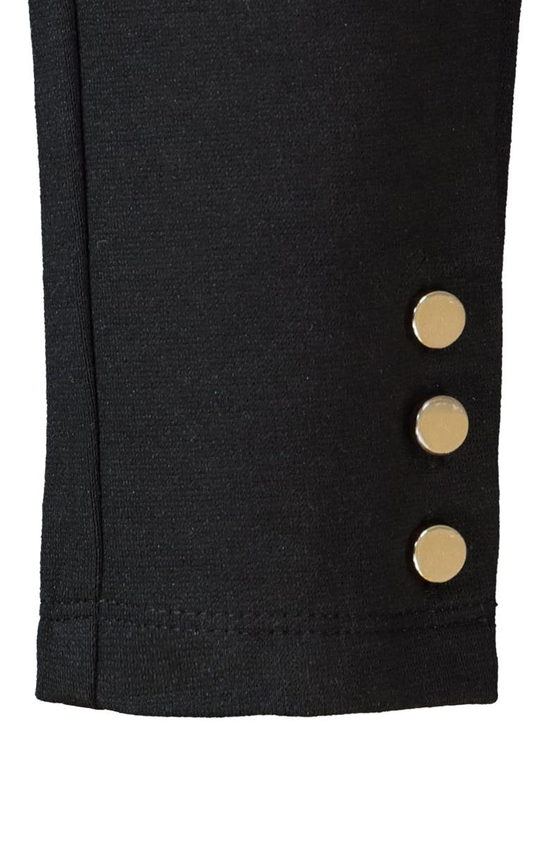 Hope & Henry Baby Girls' Button Cuff Ponte Pant, Infant, Alternate, color, 