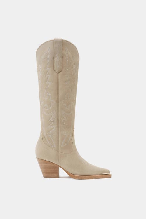 Dante Western Fashion Leather Boots Gilia In Neutral