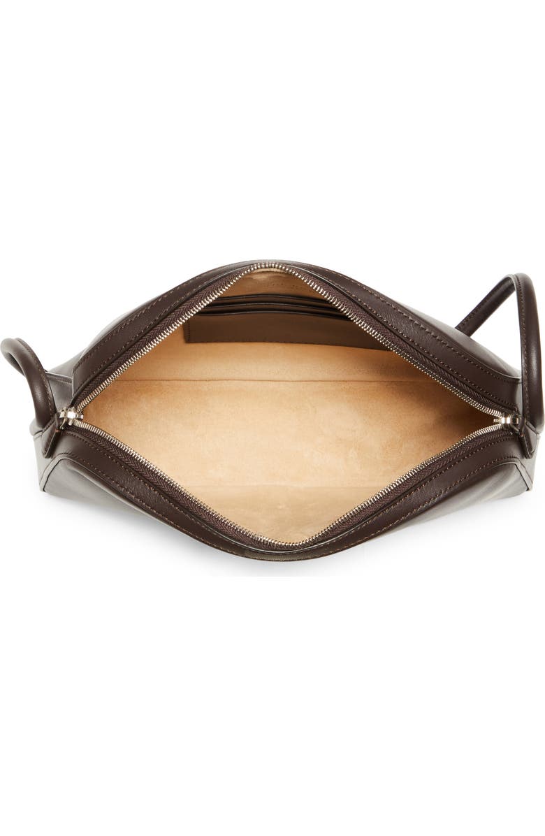 The Row Single Mignon Leather Crossbody Bag, Alternate, color,