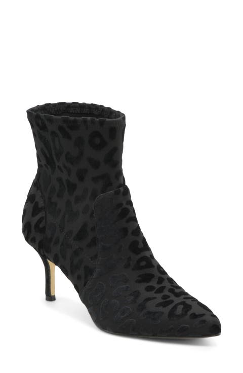 Arber Leopard Bootie