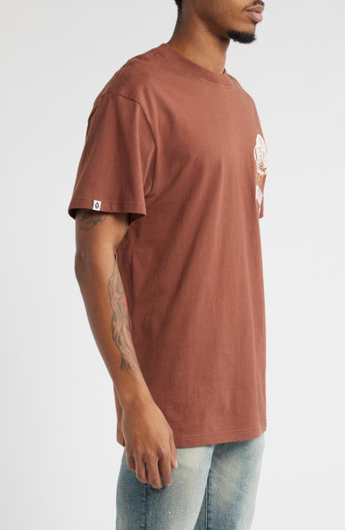 Icecream Out Of This World Graphic T-shirt In Brown