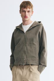 H&M Hooded Overshirt Jacket