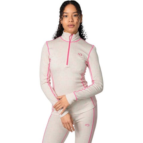 Rose Half-zip Top - Women's