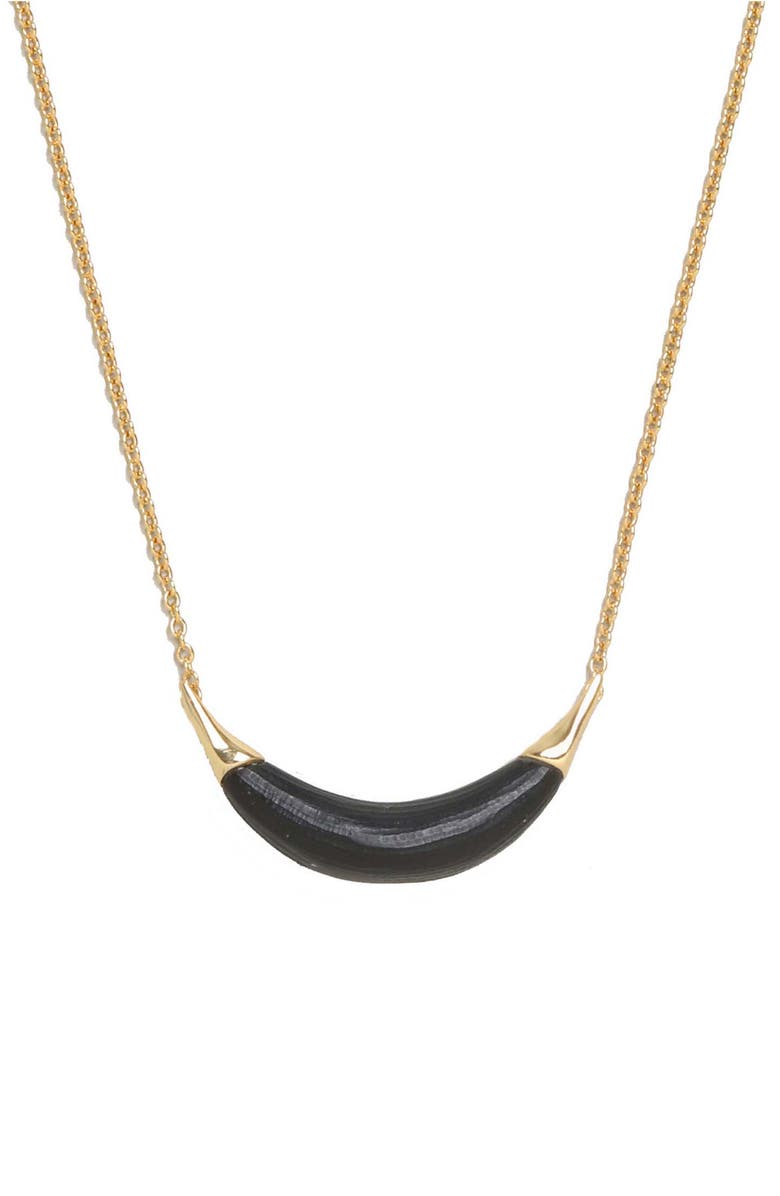 Alexis Bittar Lucite<sup>®</sup> Crescent Pendant Necklace, Alternate, color, 