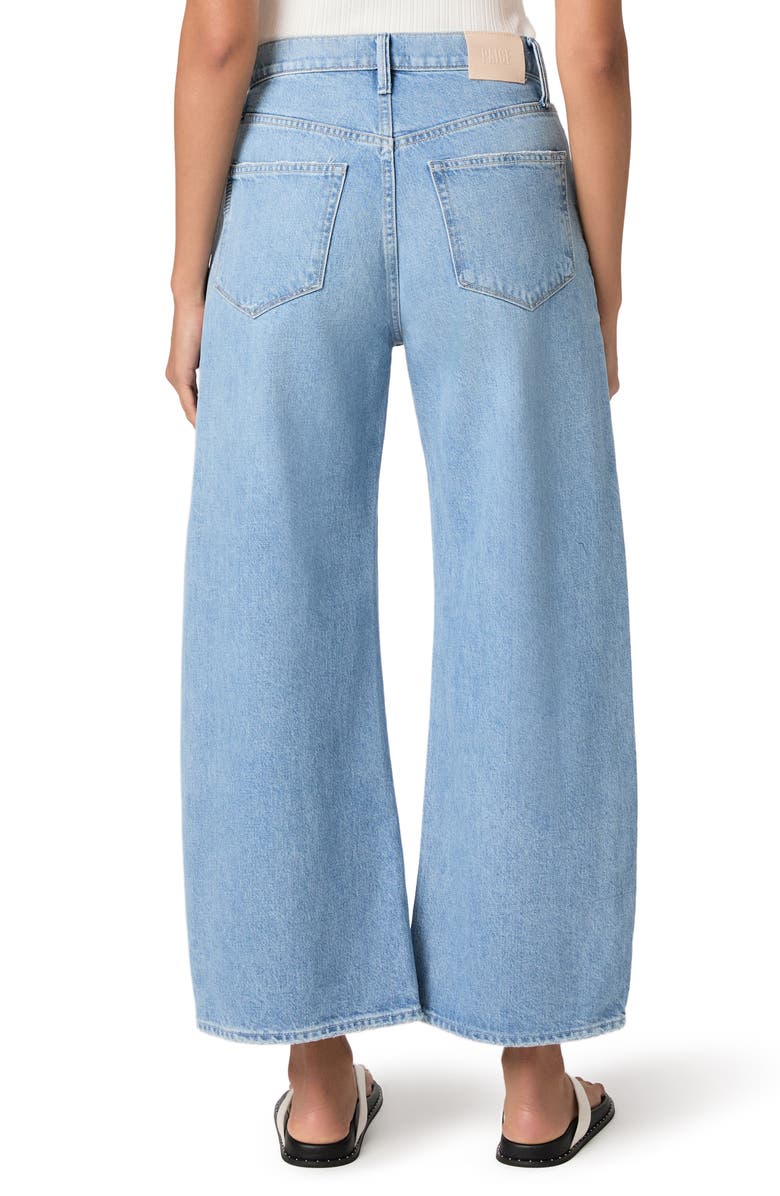 PAIGE Arella High Waist Wide Leg Ankle Jeans, Alternate, color, Fauve