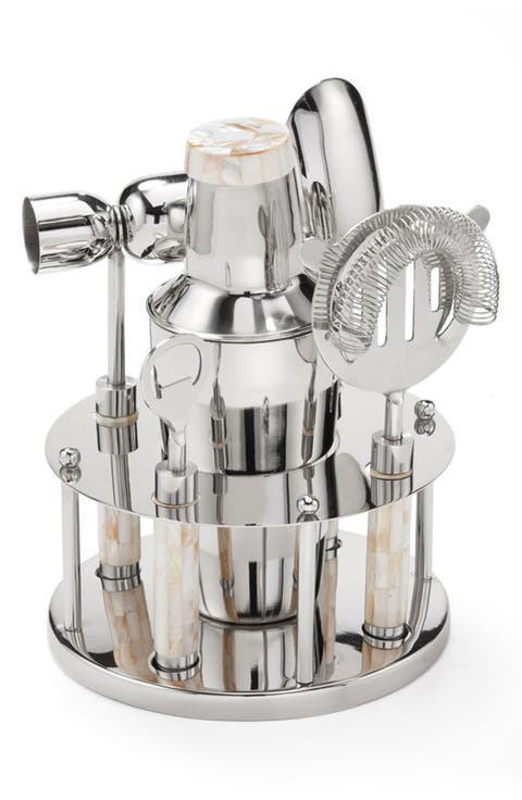 Mother-of-Pearl 6-Piece Bar Tool Set
