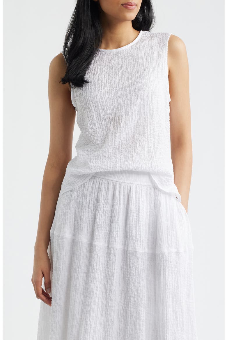Sleeveless Top, Main, color, BRIGHT WHITE
