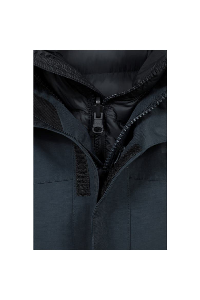 Maple 3 in 1 Waterproof Jacket, Alternate, color, Navy