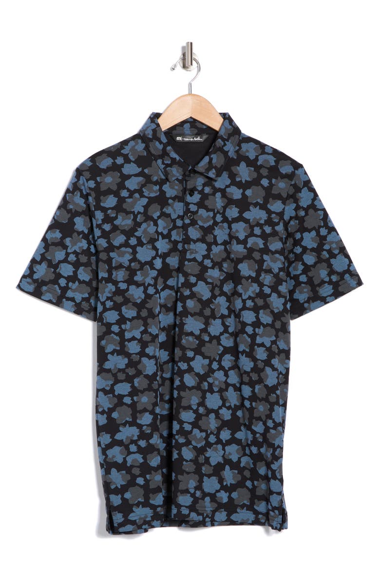 TravisMathew By the Warf Short Sleeve Polo, Alternate, color, Black