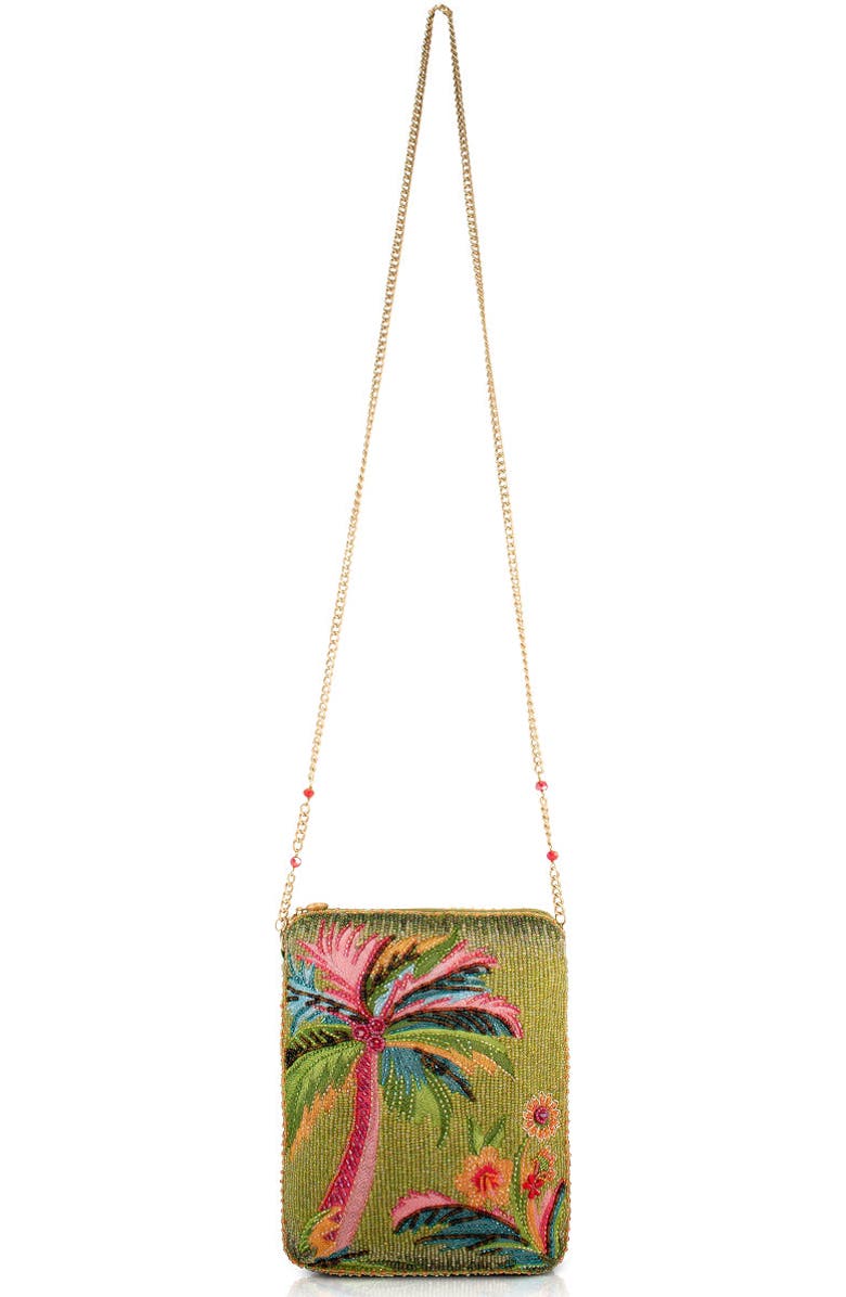 Mary Frances Accessories Endless Summer Mini Handbag, Alternate, color, Green