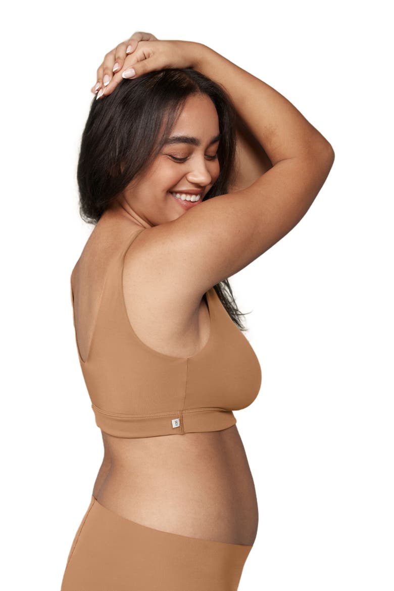 Bliss Bralette, Alternate, color, BEIGE