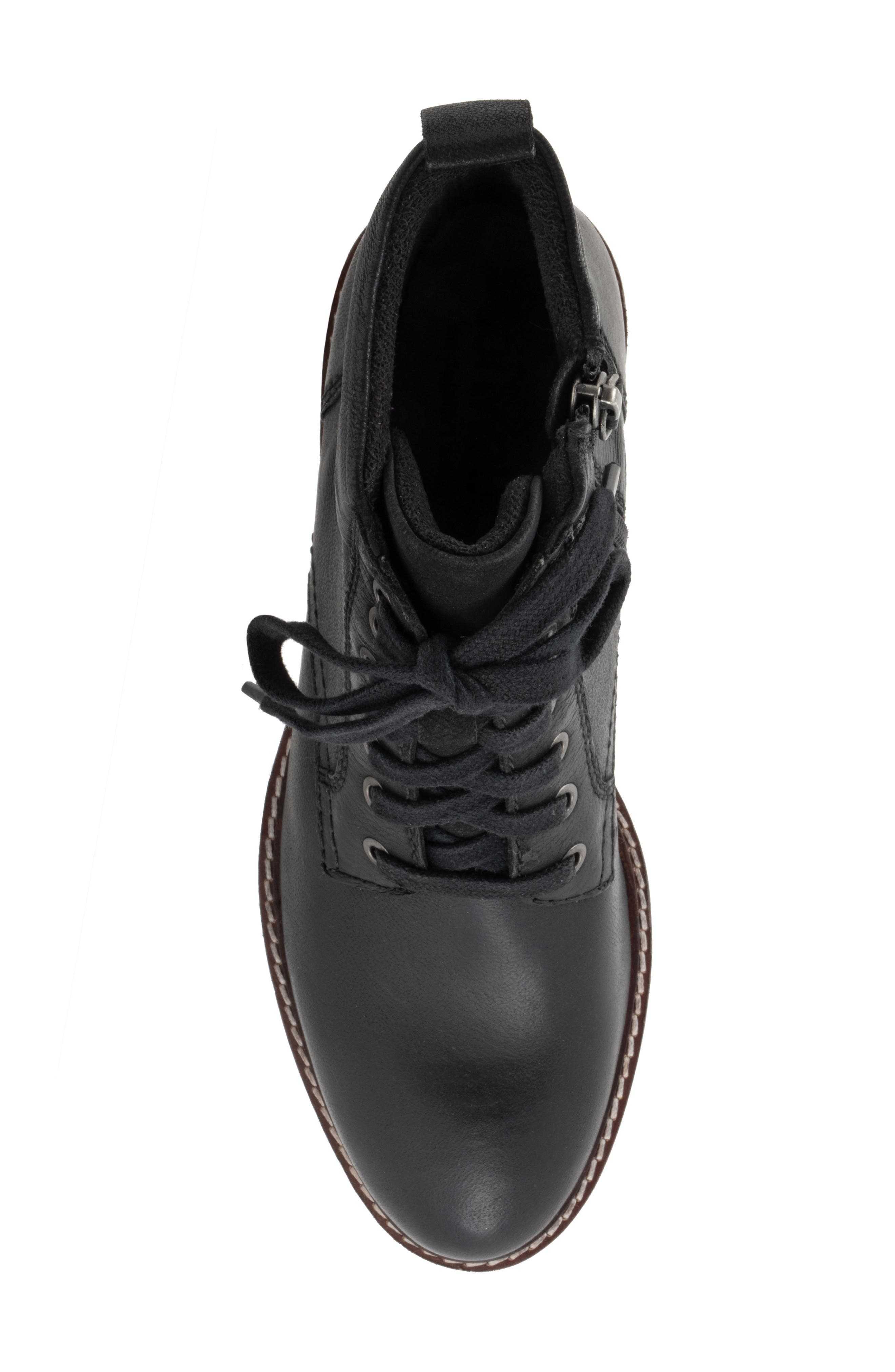 SoftWalk<sup>®</sup> Icara Lace-Up Bootie, Alternate, color, Black