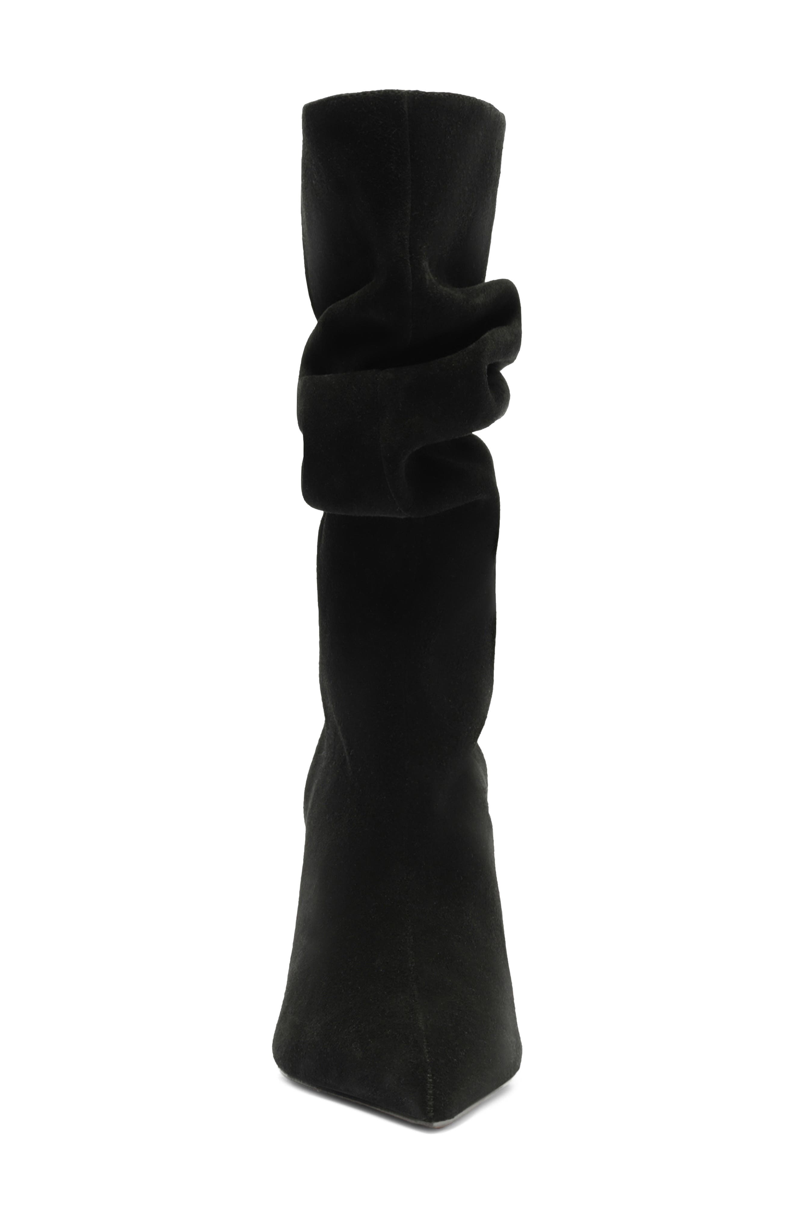 Schutz Harriet Slouch Boot, Alternate, color, Black