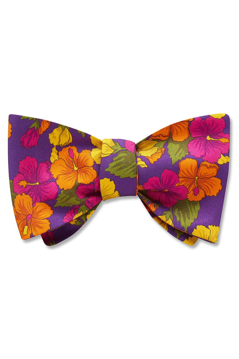 Hibiscus Garden Bow Tie, Main, color, Freestyle