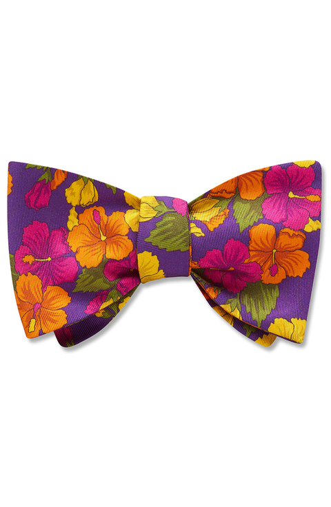 Hibiscus Garden Bow Tie
