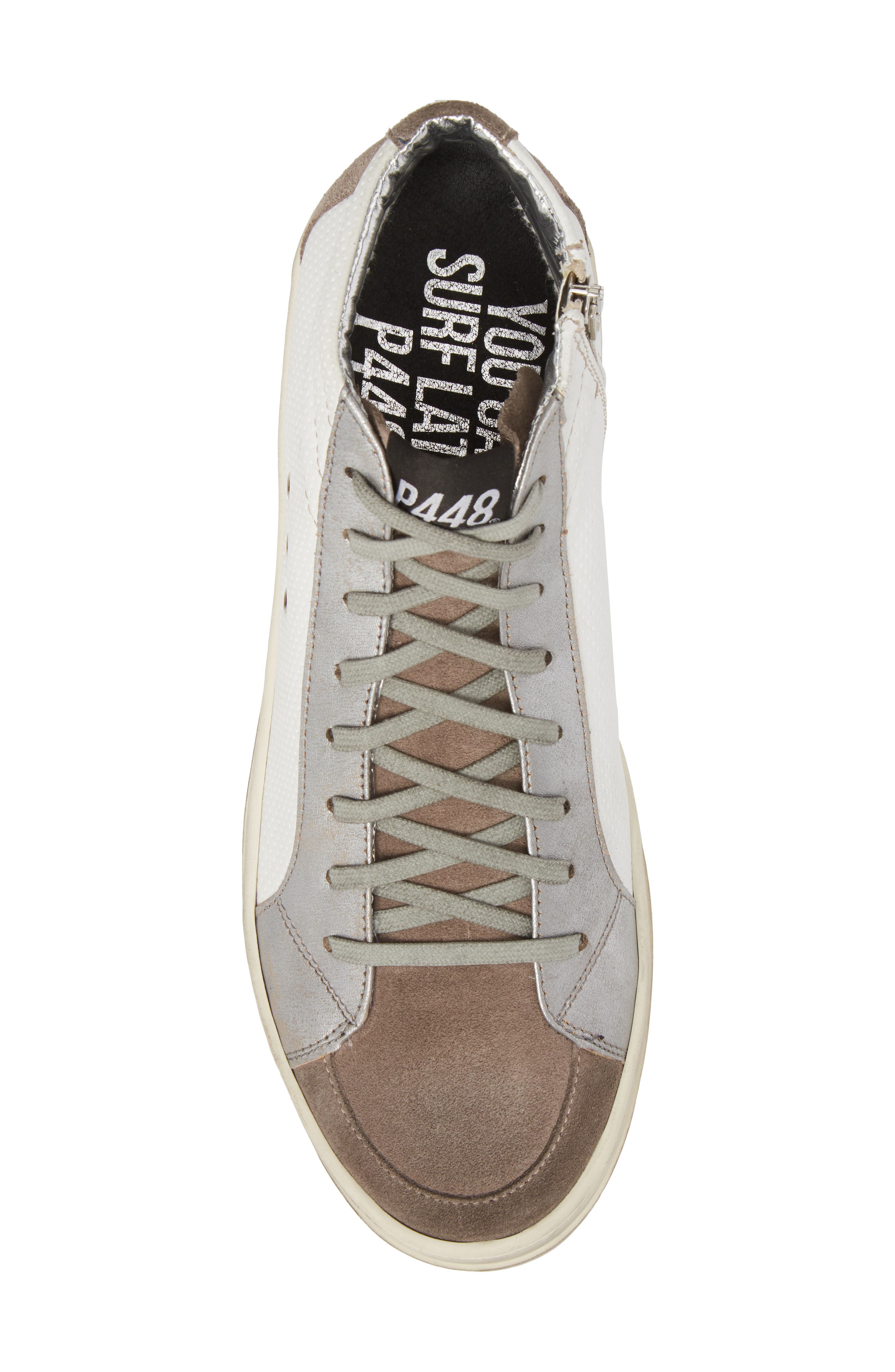 P448 Skate High Top Sneaker, Alternate, color, 