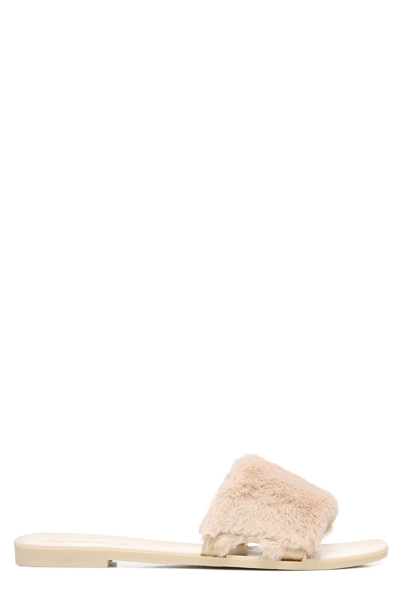 Circus NY by Sam Edelman Circus by Sam Edelman Everette Faux Fur Slide Sandal, Alternate, color, 