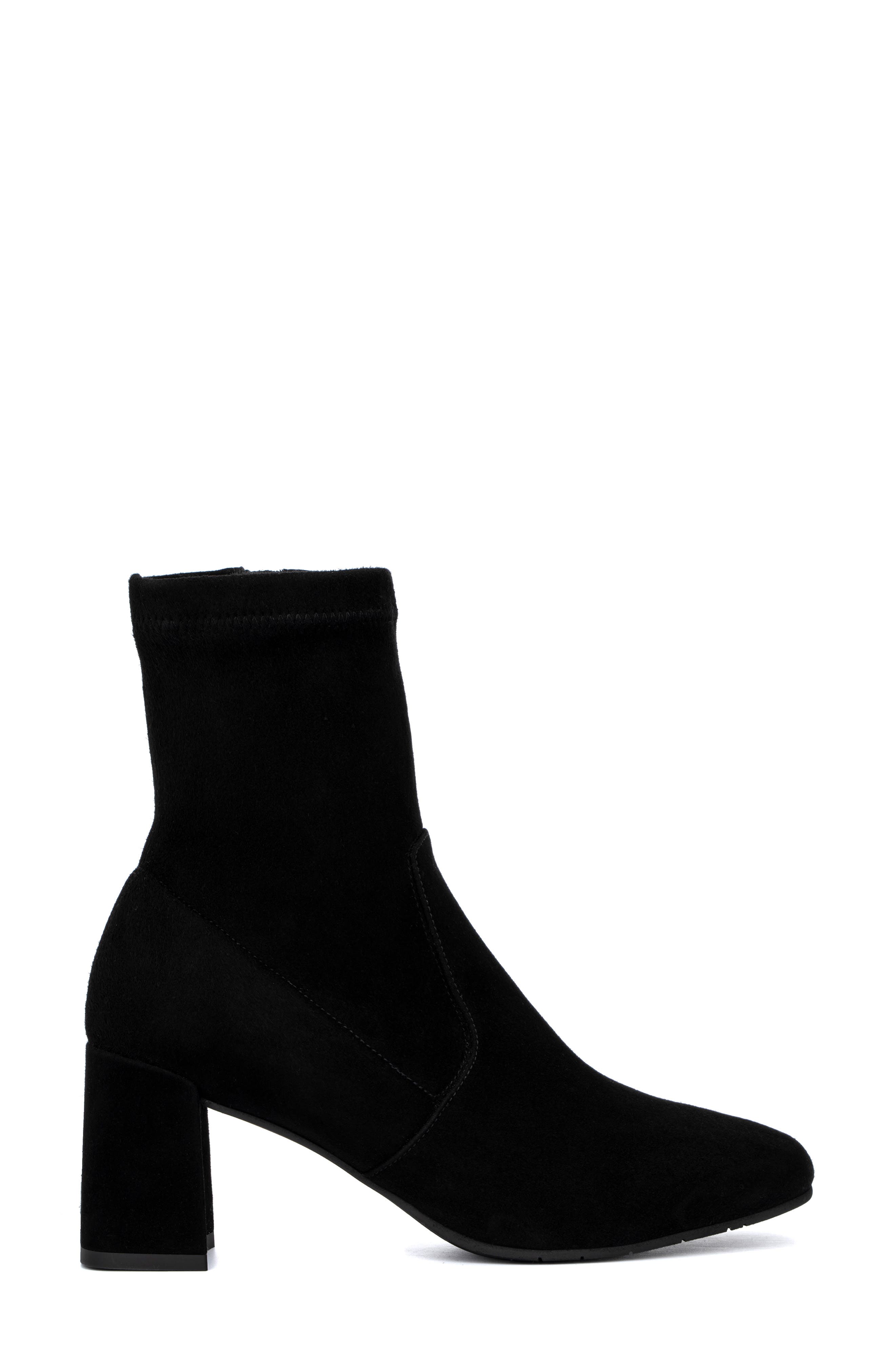 Aquatalia Drusilla Stretch Suede Bootie, Alternate, color, 