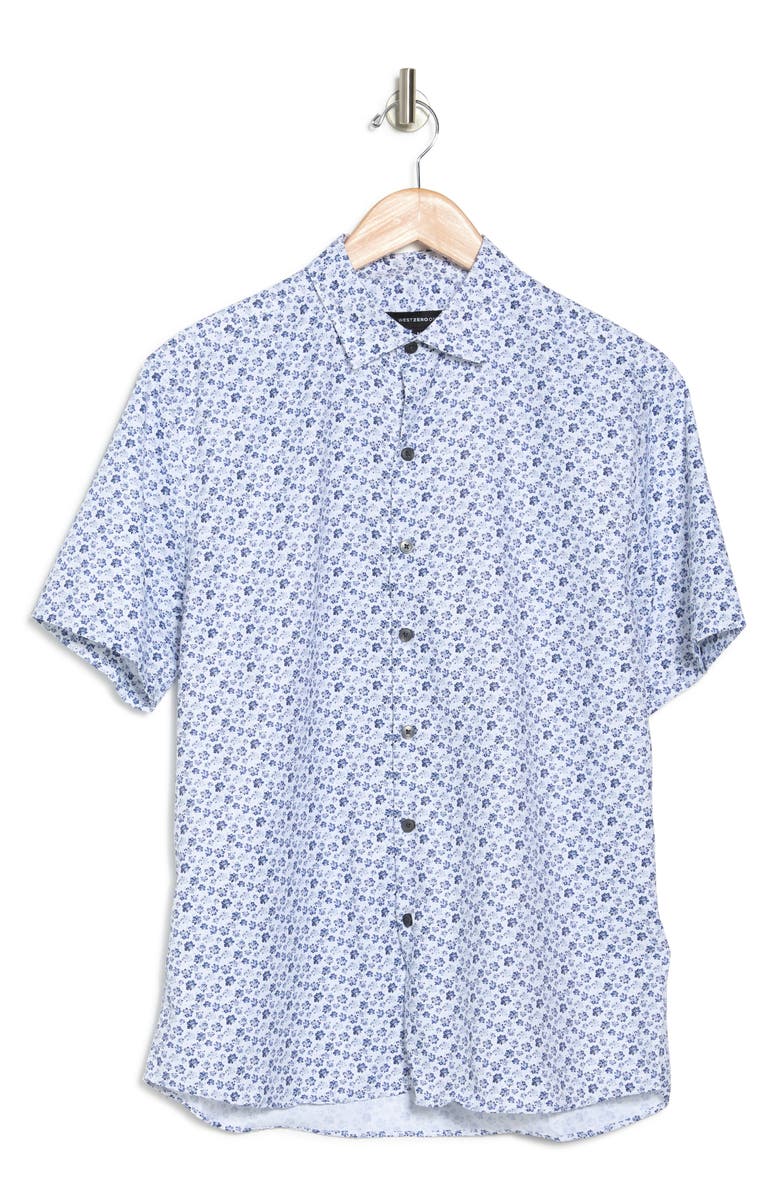 WESTZEROONE Axel Short Sleeve Sport Fit Shirt, Alternate, color, 