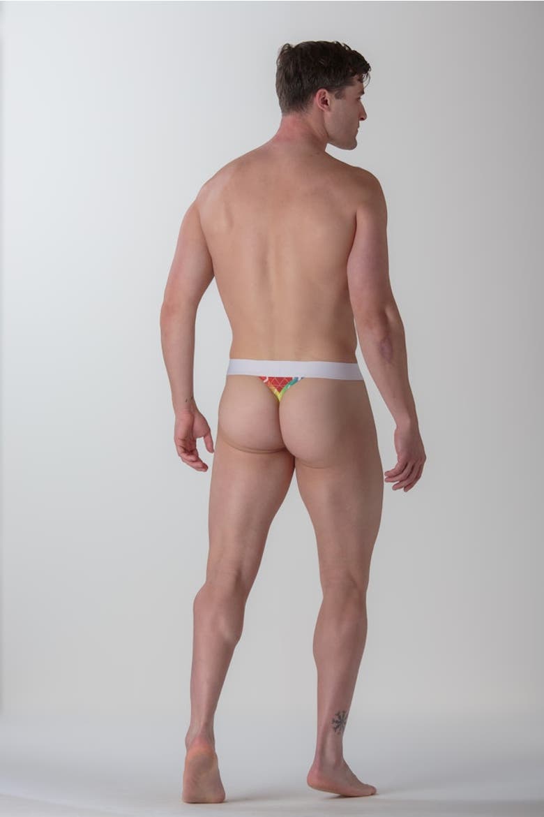 WOH Sexy Fun G-String, Alternate, color, Multico Print